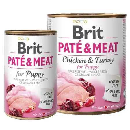Brit Pate & Meat Dog Puppy puszka 800g-2031653