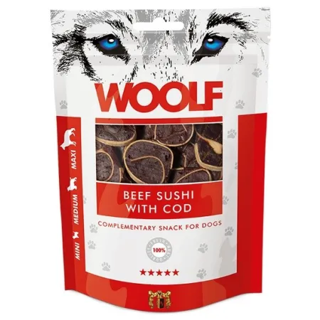 Woolf Beef Sushi With Cod 100g-2031701