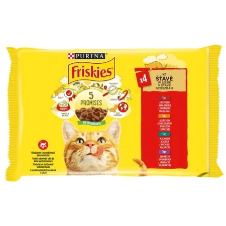 Friskies Mix mięsny w sosie saszetki 4x85g-2031732