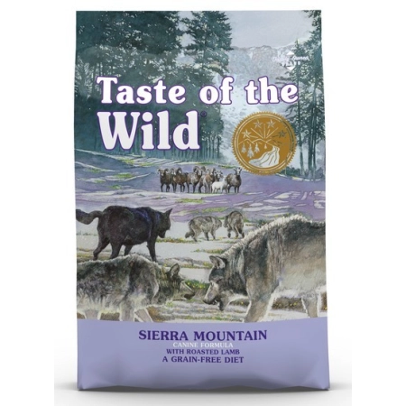 Taste of the Wild Sierra Mountain Canine z mięsem z jagnięciną 12,2kg-2032046