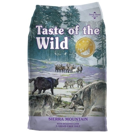 Taste of the Wild Sierra Mountain Canine z mięsem z jagnięciną 5,6kg-2032084