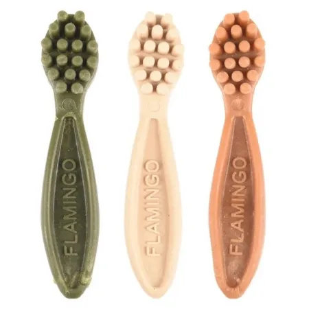 Flamingo Veggie gryzak szczoteczka 7,5cm/15szt-2032113