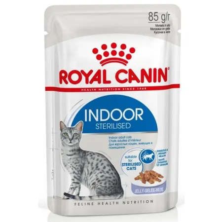 Royal Canin Indoor Sterilised Jelly karma mokra dla kotów dorosłych sterylizowanych, przebywających w domu saszetka 8