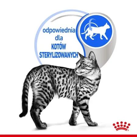 Royal Canin Indoor Sterilised Jelly karma mokra dla kotów dorosłych sterylizowanych, przebywających w domu saszetka 8