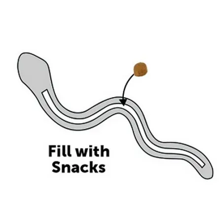 Flamingo Sneaky Snake Wąż na przysmaki TPR zielony [519436]-2032223