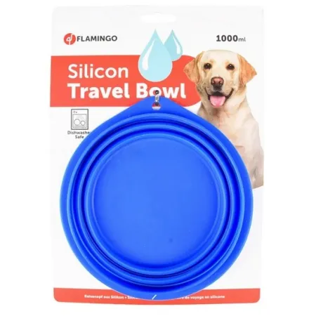 Flamingo Miska podróżna niebieska 1000ml [44039]-2032243