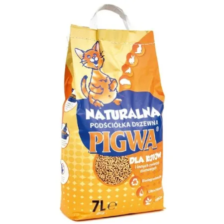 Pigwa drzewna - podściółka dla kotów i gryzoni - żwirek drewniany 7L-2032260