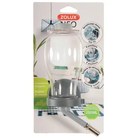Zolux Poidełko dla gryzoni 250ml szare [206390]-2032334