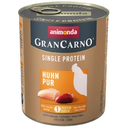 Animonda GranCarno Single Protein Kurczak puszka 800g-2032418