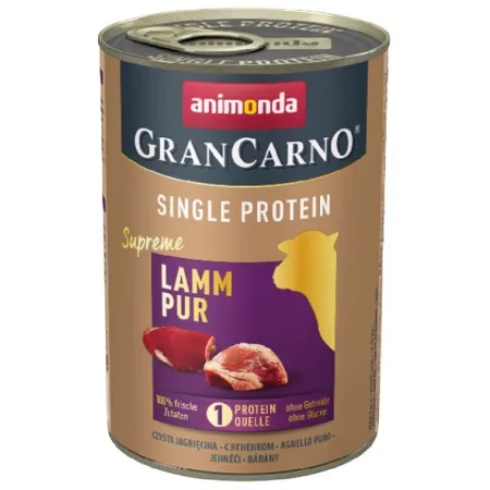 Animonda GranCarno Single Protein Jagnięcina puszka 400g-2032420
