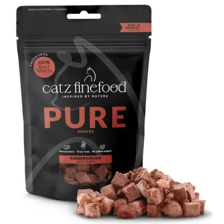 Catz Finefood Pure (Purrrrly N.105) Serca wołowe 35g