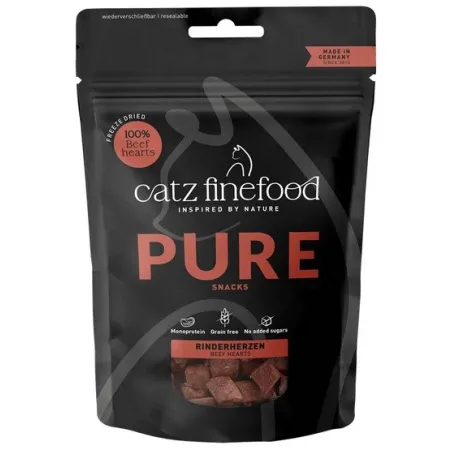 Catz Finefood Pure (Purrrrly N.105) Serca wołowe 35g-2032660