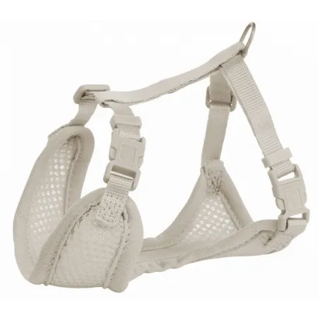 Trixie Szelki ze smyczą Junior 26-34cm jasnoszare [15560]-2032889