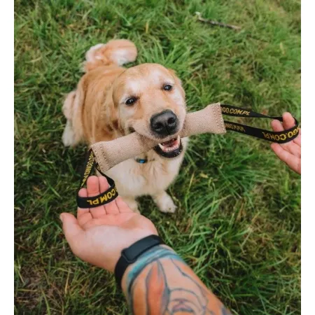 Dingo Zabawka dla psa - Szarpak z juty z dwoma uchwytami 28/4cm-2032971