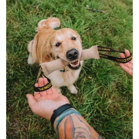 Dingo Zabawka dla psa - Szarpak z juty z dwoma uchwytami 40/6cm-2032974