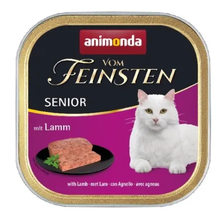 Animonda vom Feinsten Cat Senior z Jagnieciną tacka 100g