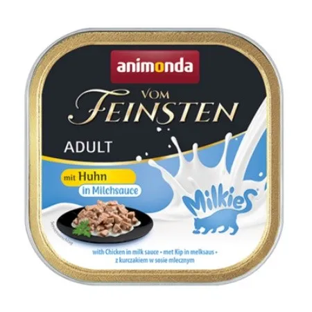 Animonda vom Feinsten Milkies Cat Kurczak + Mleko tacka 100g