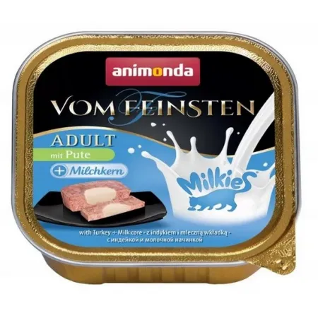 Animonda vom Feinsten Milkies Cat Indyk + Mleko tacka 100g-2033167
