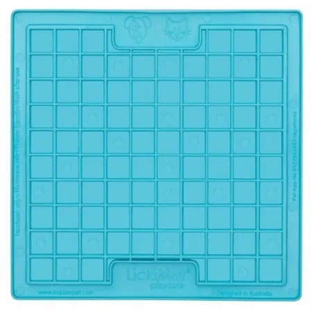 LickiMat Playdate Kwadrat miękki turkusowy-2033240