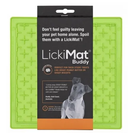 LickiMat Buddy Krzyżyk miękki zielony