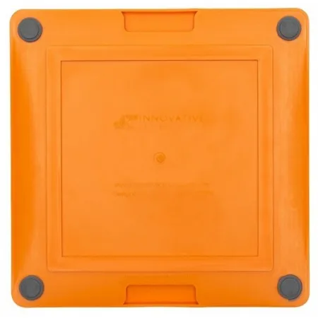 LickiMat Playdate Deluxe/Tuff Kwadrat twardy pomarańczowy-2033257