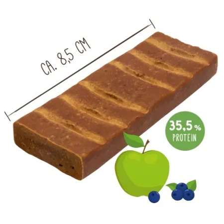 Sammy's Fitness Slice Baton proteinowy Jabłko i jagoda 25g-2033456