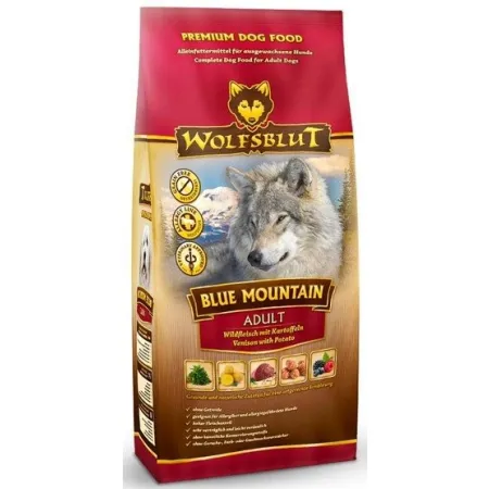 Wolfsblut Dog Blue Mountain - dziczyzna i owoce leśne 12,5kg-2033611