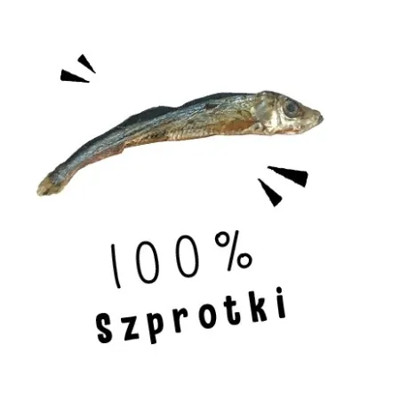 Paka Zwierzaka Szprotki 100% 60g-2033707