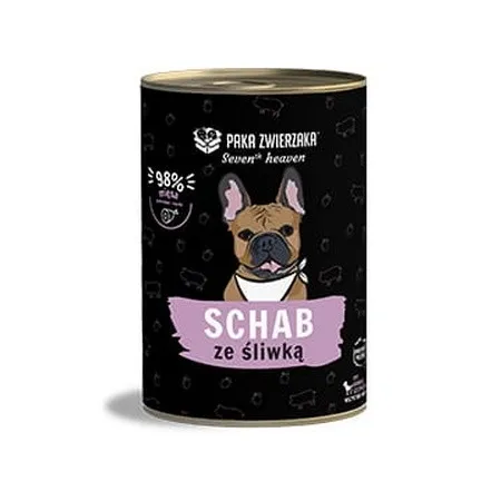 Paka Zwierzaka Seventh Heaven Pork & Plum puszka 400g