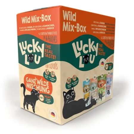 Lucky Lou Lifestage Adult Wild Mix-Box saszetki 6x125g