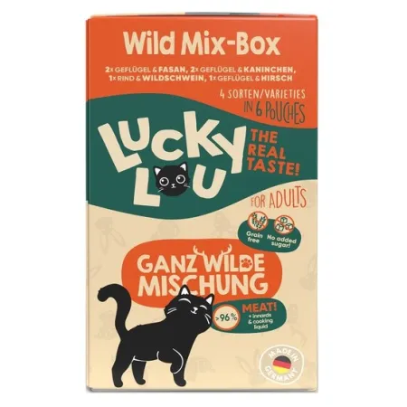 Lucky Lou Lifestage Adult Wild Mix-Box saszetki 6x125g-2033979