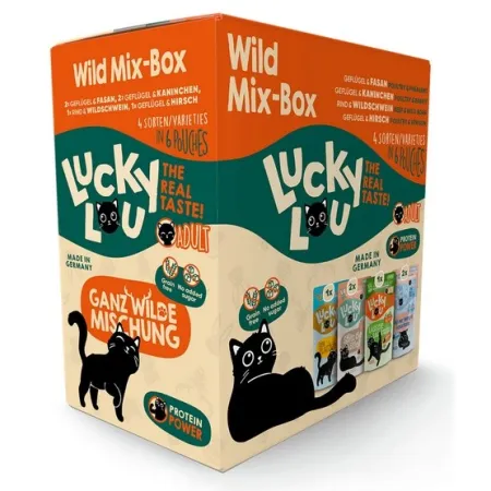 Lucky Lou Lifestage Adult Wild Mix-Box saszetki 6x125g-2033981