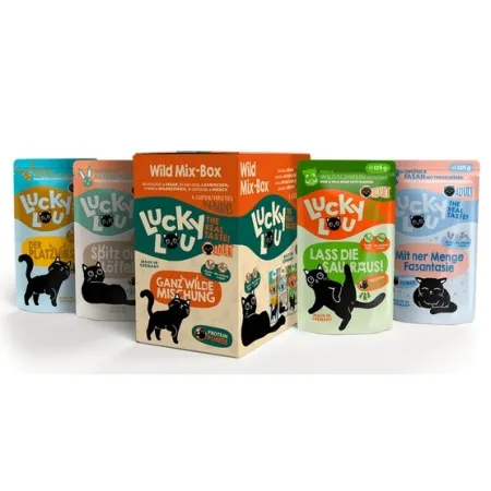 Lucky Lou Lifestage Adult Wild Mix-Box saszetki 6x125g-2033983