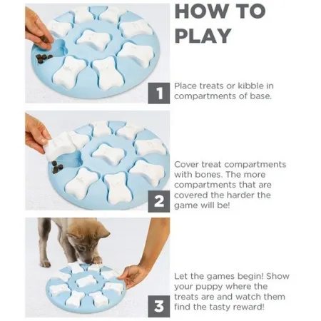 Nina Ottosson Puppy Smart Blue - gra edukacyjna [69535]-2033989