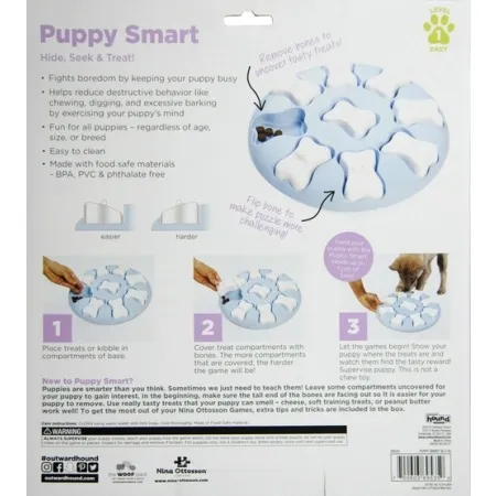 Nina Ottosson Puppy Smart Blue - gra edukacyjna [69535]-2033991