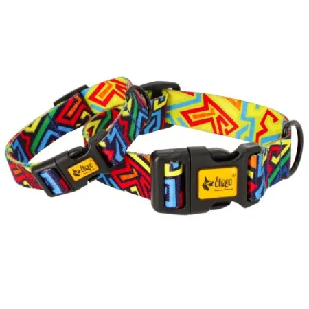 Dingo Obroża regulowana City - Graffiti 3,0cm/60cm-2034053