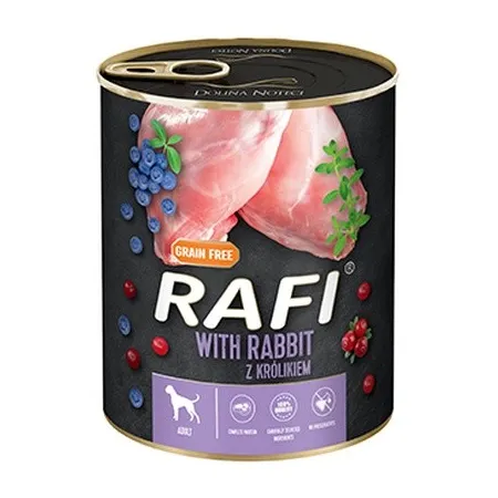 Rafi Pies Królik puszka 800g