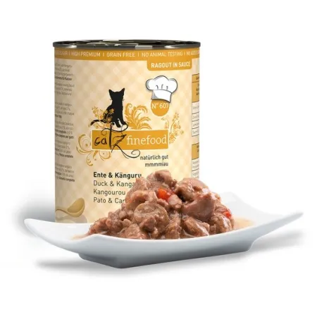 Catz Finefood Ragout N.607 Kaczka i Kangur puszka 380g-2034223