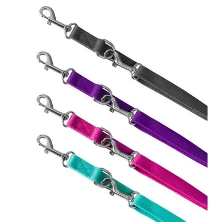 CHABA Smycz taśma regulowana gładka 25mm/260cm morska-2034274