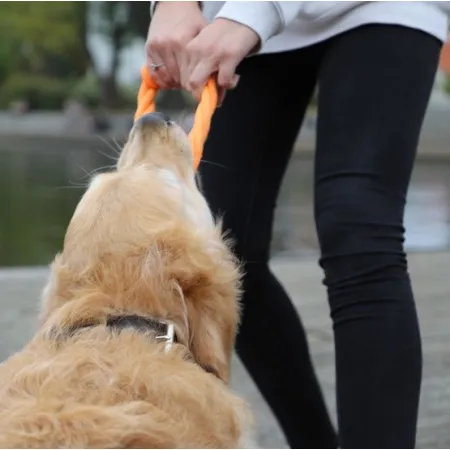 Dingo Zabawka dla psa - Ringo zaplatane Energy 18cm czerwono-zielone-2034438