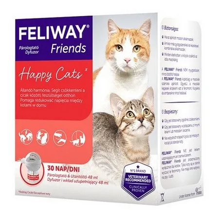 Feliway Friends - kocie feromony Zestaw Startowy (Dyfuzor+wkład)-2034486