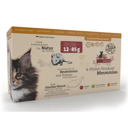Catz Finefood Classic Kitten Multipack saszetki 12x85g-2034527