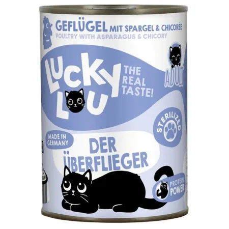 Lucky Lou Lifestage Sterilized Drób puszka 400g-2034618