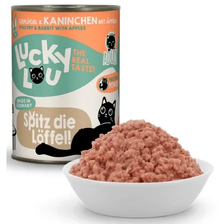 Lucky Lou Lifestage Adult Drób i królik puszka 400g-2034675