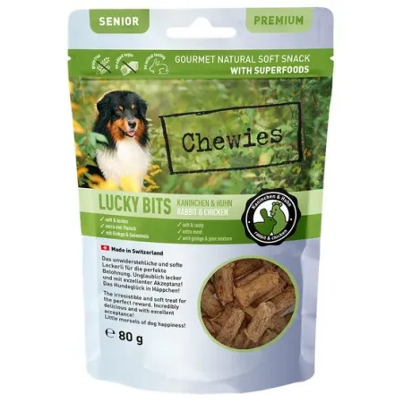 Chewies Lucky Bits Senior Królik & kurczak 80g-2034783