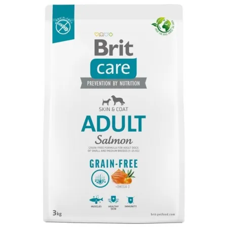 Brit Care Grain Free Adult Small & Medium Salmon 3kg-2034990