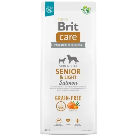 Brit Care Grain Free Senior & Light Salmon 12kg-2035025