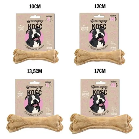Paka Zwierzaka Kość z dodatkiem żwacza L 13,5cm-2035151