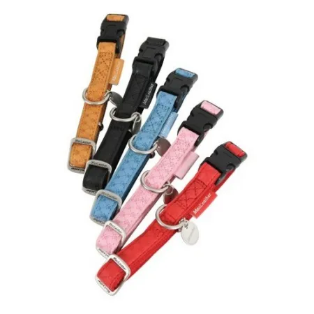 Zolux Obroża regulowana Mac Leather 25mm Czerwona [522045RO]-2035228