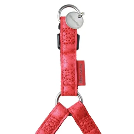 Zolux Szelki regulowane Mac Leather 15mm Czerwone [522055RO]-2035234